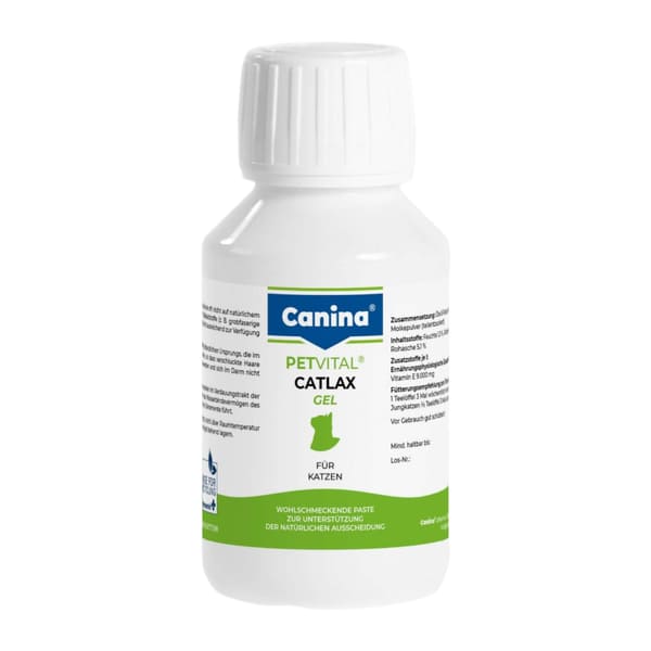 Canina Petvital Catlax gels pret matu kamoliem kaķiem 100 ml
